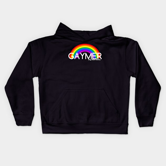 Gaymer Kids Hoodie by AlienClownThings